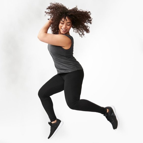 NWT Maggie's Organics black basic leggings - Picture 2 of 8